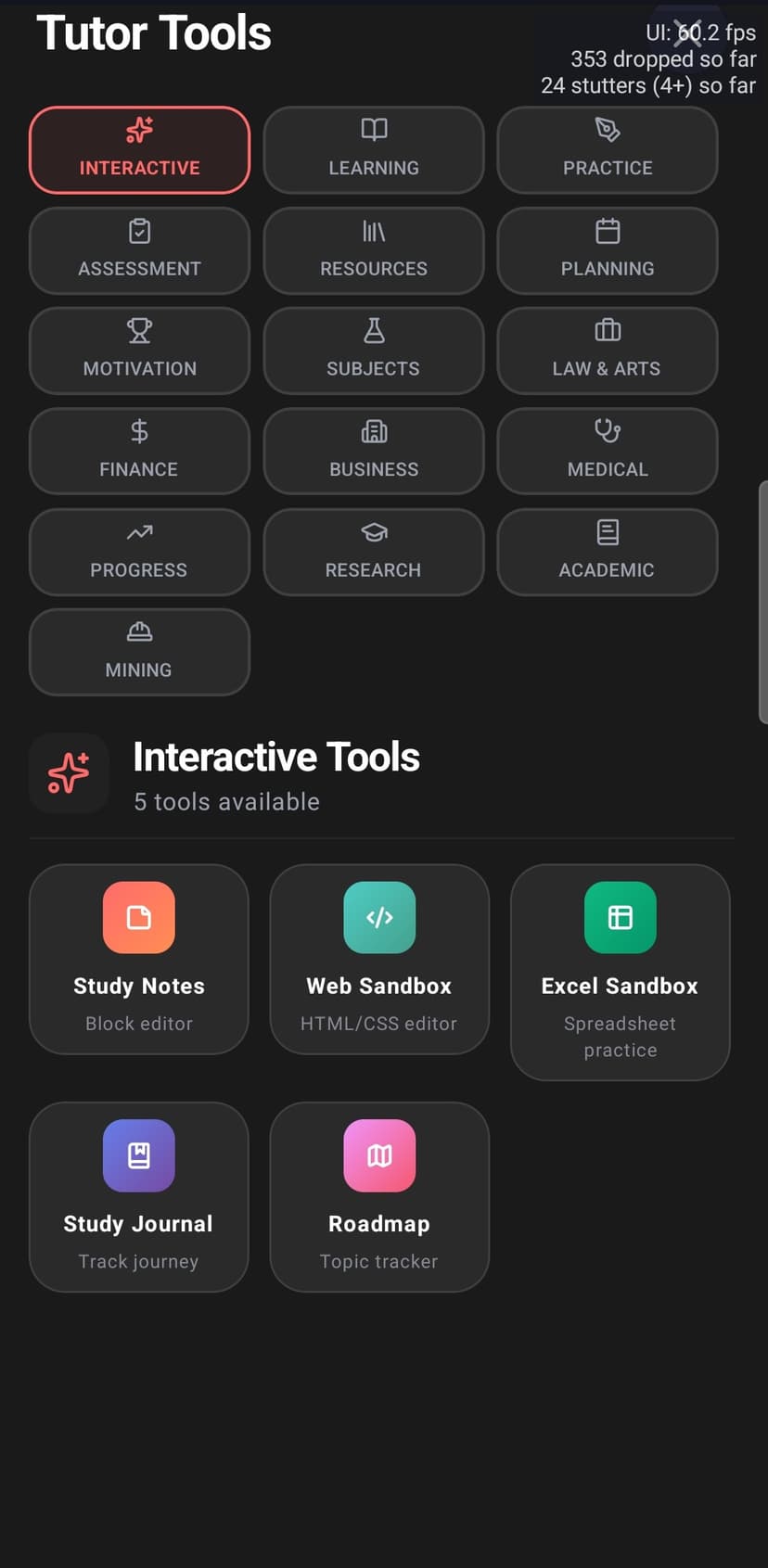 Tutor Tools Modal
