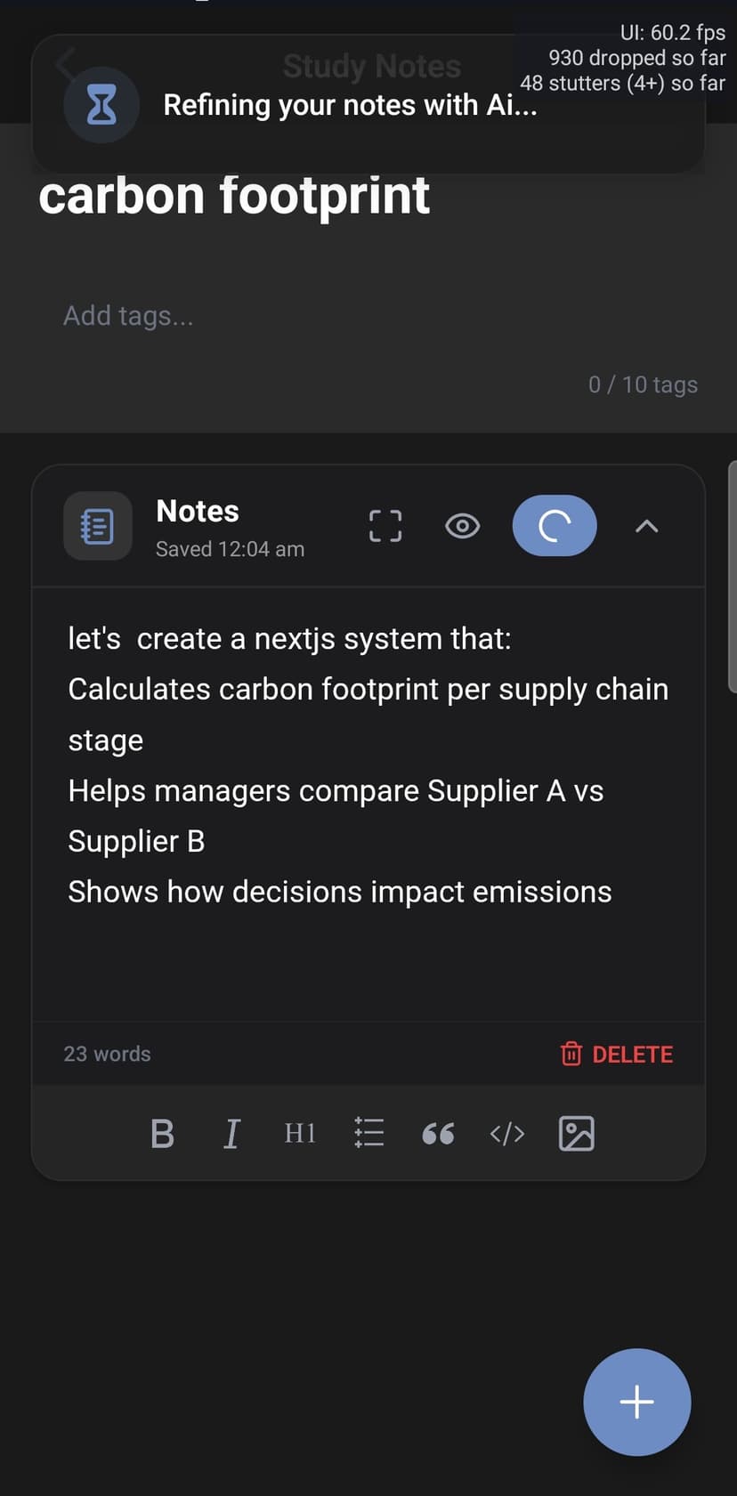 AI Refinement
