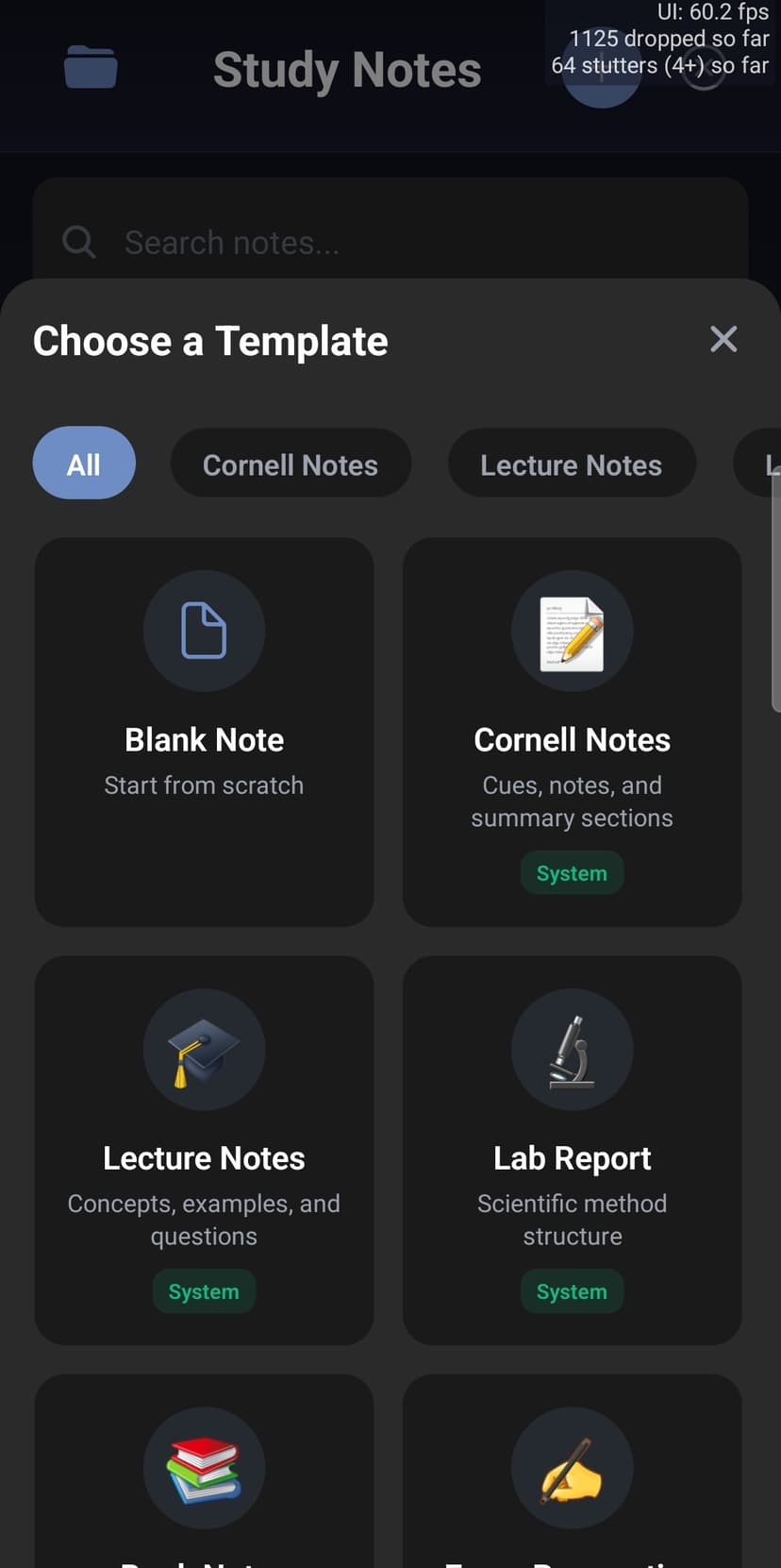 Study Notes Templates